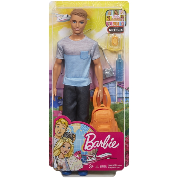 Barbie Travel Ken (Kuva 2 tuotteesta 2)