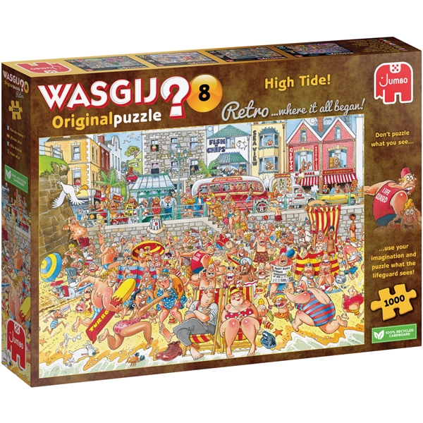 Wasgij Retro Orginal 8 High Tide!, Jumbo