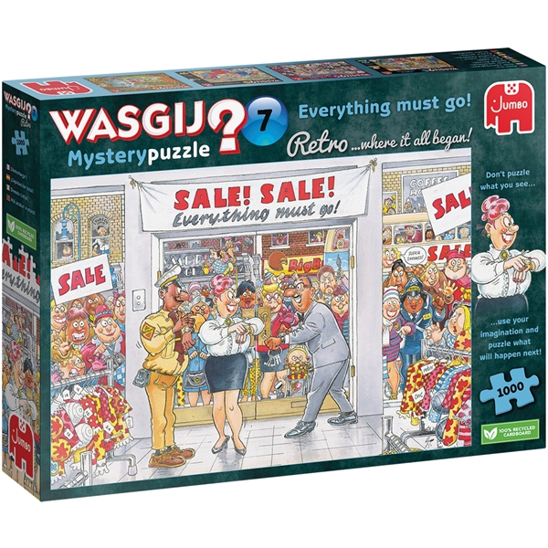 Wasgij Retro Mystery 7 Everything Must Go! (Kuva 1 tuotteesta 2)