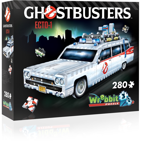 Wrebbit 3D Palapeli Ghostbuster-auto (Kuva 1 tuotteesta 6)