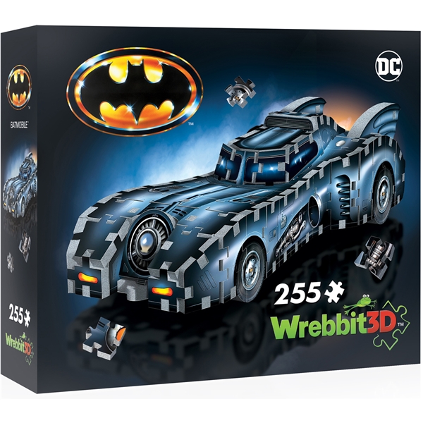 Wrebbit 3D Palapeli Batmobile (Kuva 1 tuotteesta 5)