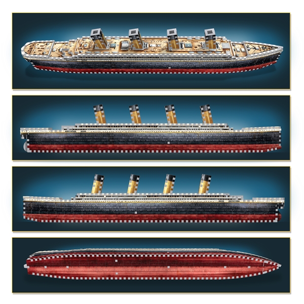 Wrebbit 3D Palapeli Titanic (Kuva 6 tuotteesta 7)