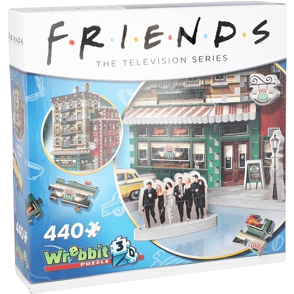 Wrebbit 3D Palapeli Friends Central Perk (Kuva 1 tuotteesta 5)