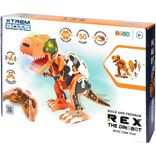 Xtrem Bots Dinorobotti Rex (Kuva 5 tuotteesta 5)