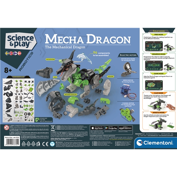 Mecha Dragon Robotti (Kuva 3 tuotteesta 9)
