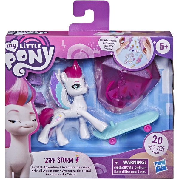 My Little Pony Crystal Adventure Zipp Storm (Kuva 1 tuotteesta 4)