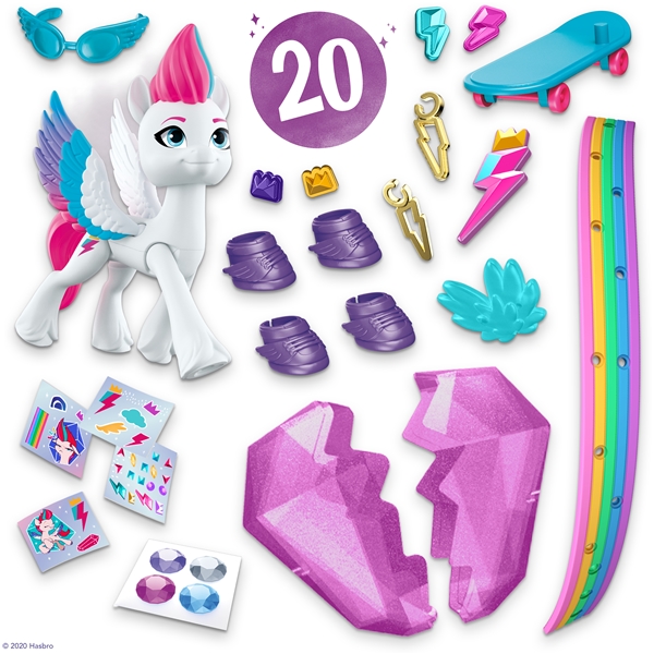 My Little Pony Crystal Adventure Zipp Storm (Kuva 3 tuotteesta 4)