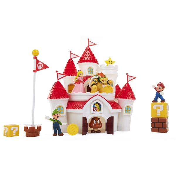 Super Mario Deluxe Playset Mushroom Kingdom Castle (Kuva 5 tuotteesta 5)