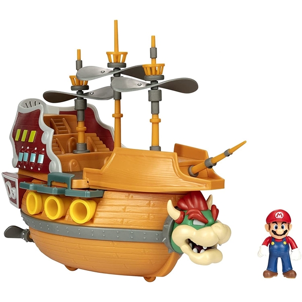 Super Mario Deluxe Bowser's Airship Playset (Kuva 2 tuotteesta 6)