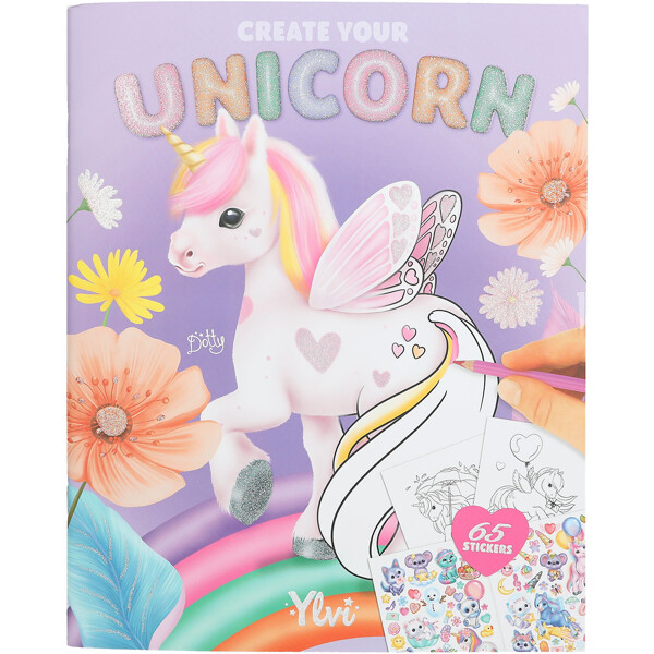 Ylvi Unicorn -värityskirja (Kuva 1 tuotteesta 5)