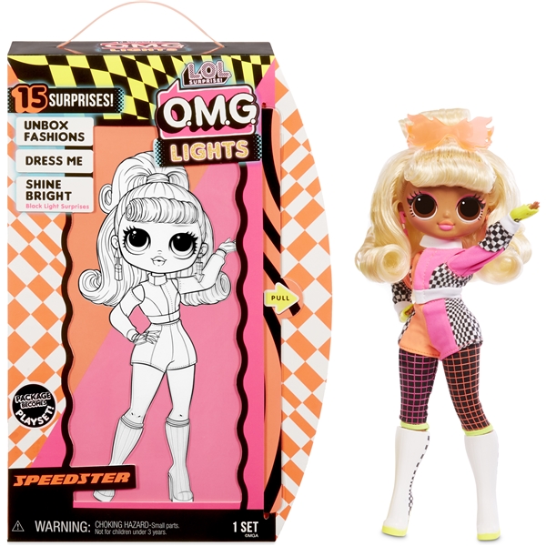 L.O.L. Surprise OMG Fashion Doll Speedster (Kuva 1 tuotteesta 5)