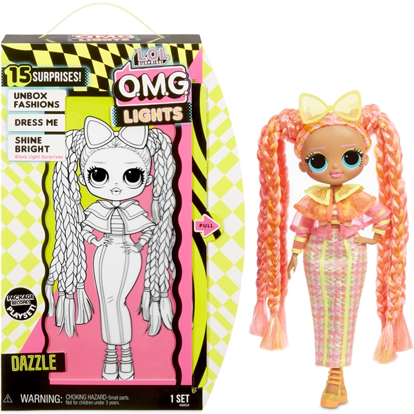 L.O.L. Surprise OMG Fashion Doll Dazzle (Kuva 1 tuotteesta 5)