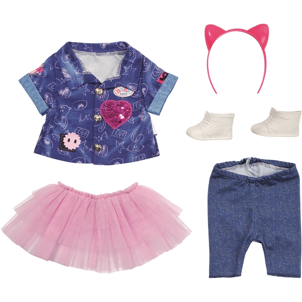 BABY born Deluxe Jeans Dress Set (Kuva 1 tuotteesta 5)