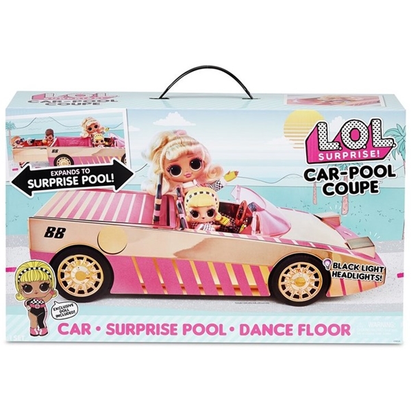 L.O.L. Surprise Car- Pool Coupe (Kuva 1 tuotteesta 9)